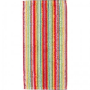 handdoek streepje 25 oranje