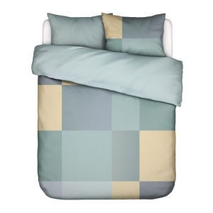 Donsovertrek + slopen pastrel blue