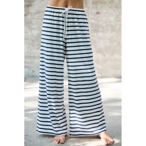 Broek stripe white/mi