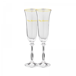champagneglazen wit