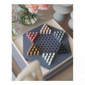 Classic chnese checkers ivory